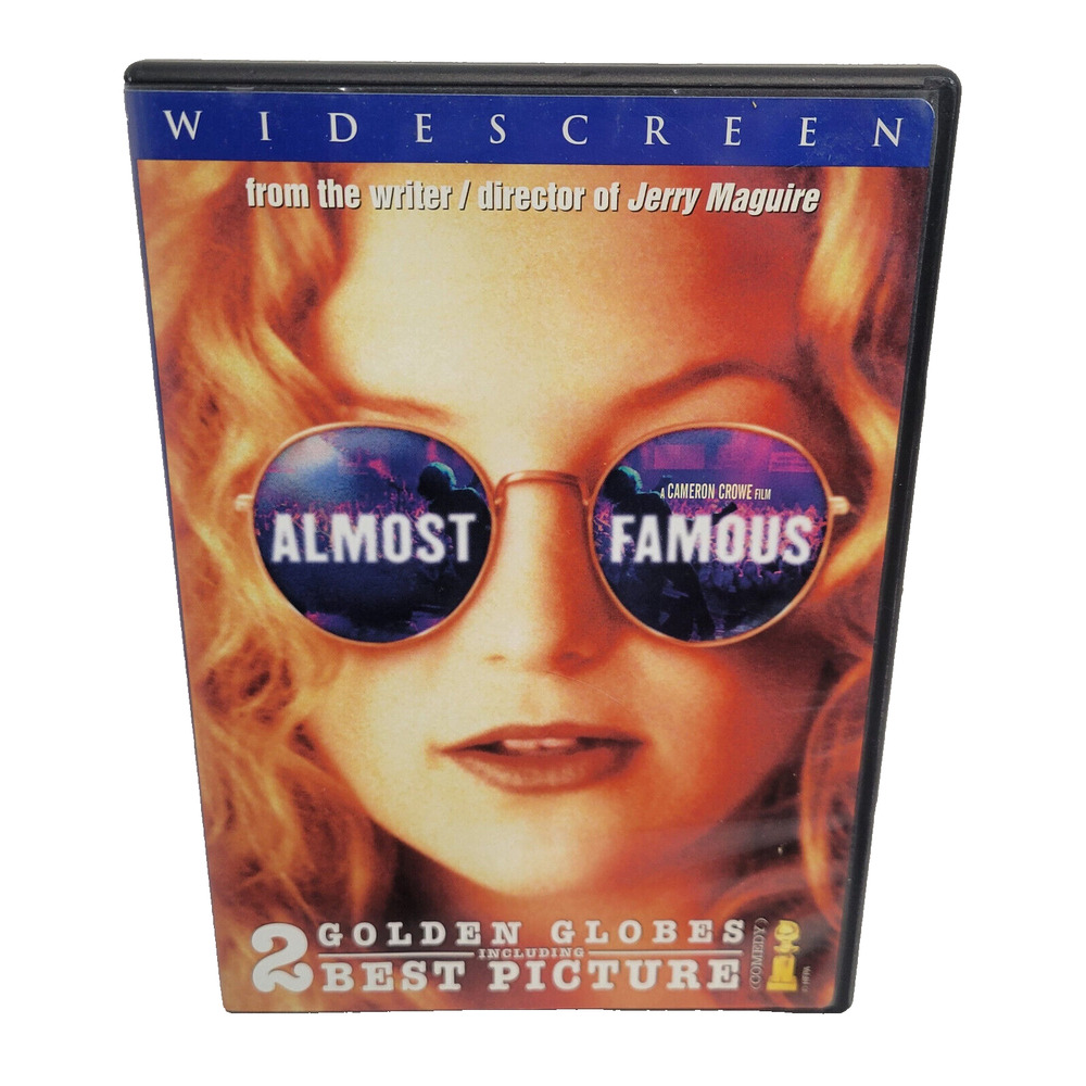 Almost Famous (DVD, 2001, Widescreen) – Tested, Good Condition